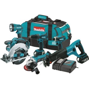 makita cordless combo hammer drill circular saw reciprocating saw