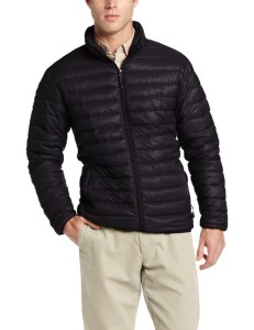 calvin klein men's packable down hooded puffer jacket