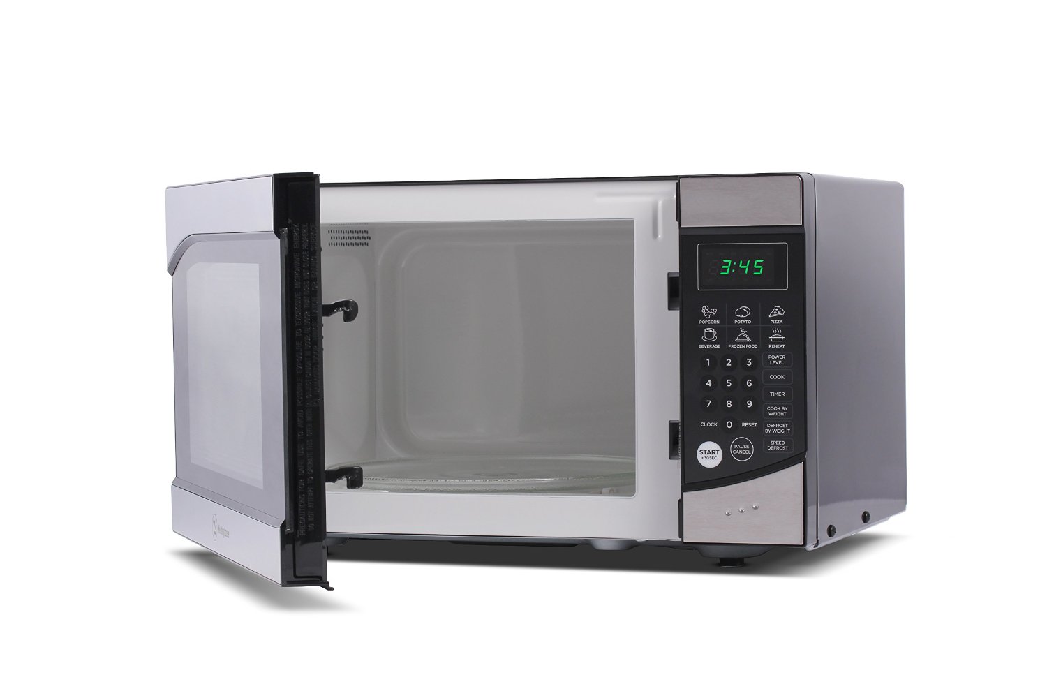 Westinghouse WCM660W 600 Watt Counter Top Microwave Oven 0.6 Cubic Feet White