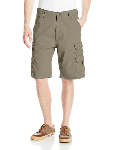 Tokyo Laundry Men's Laguna Ripstop Cotton Cargo Shorts With Belt Combat Pockets
