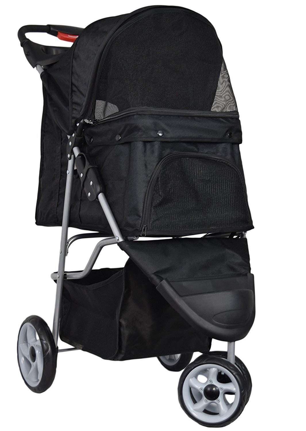 3 wheel pet stroller