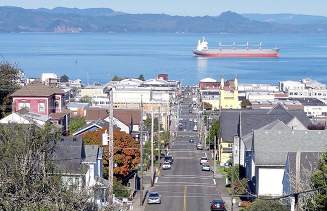 Astoria Or historic towns west
