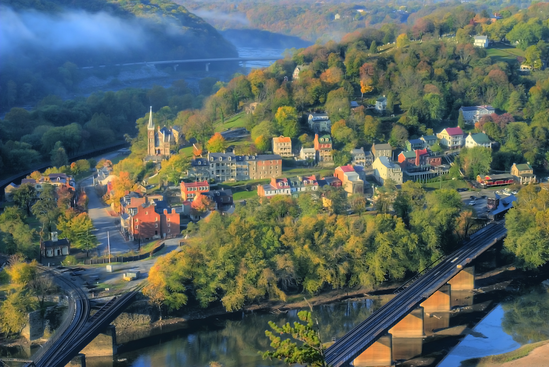 harpers ferry wv historic towns east