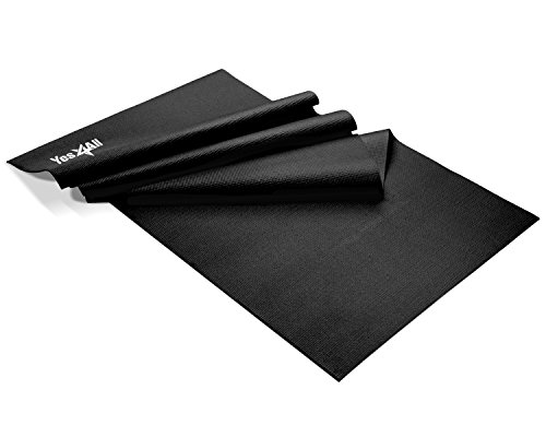 AmazonBasics 1/2-Inch Extra-Thick Yoga and Exercise Mat with Carrying Strap