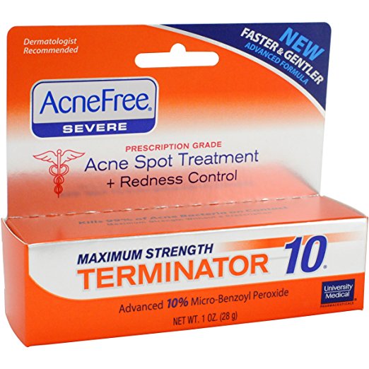 Acnefree Spot Treatments Terminator 10