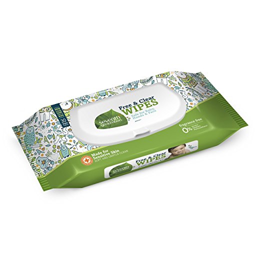 Seventh Generation Thick and Strong Free and Clear Baby Wipes