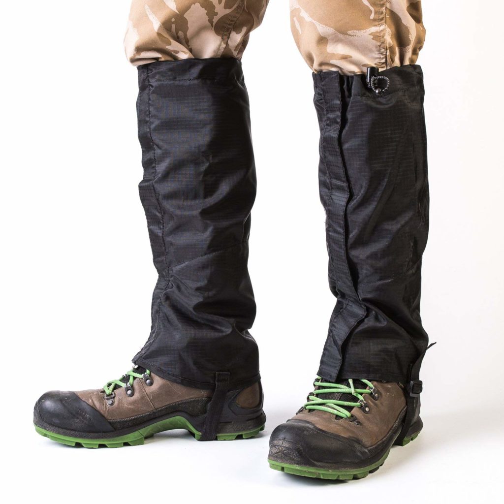 leather hiking gaiters