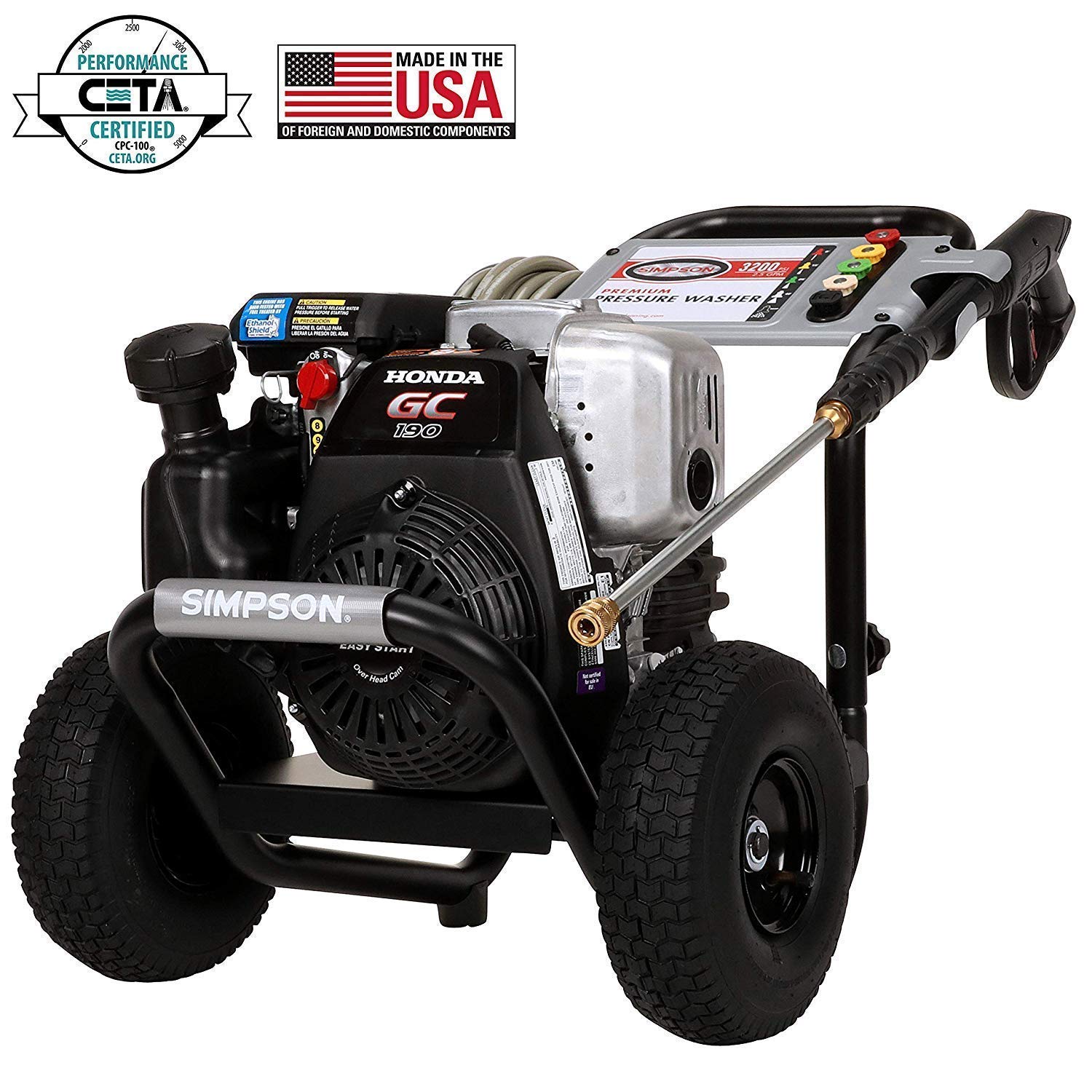 Simpson MegaShot Gas Pressure Washer