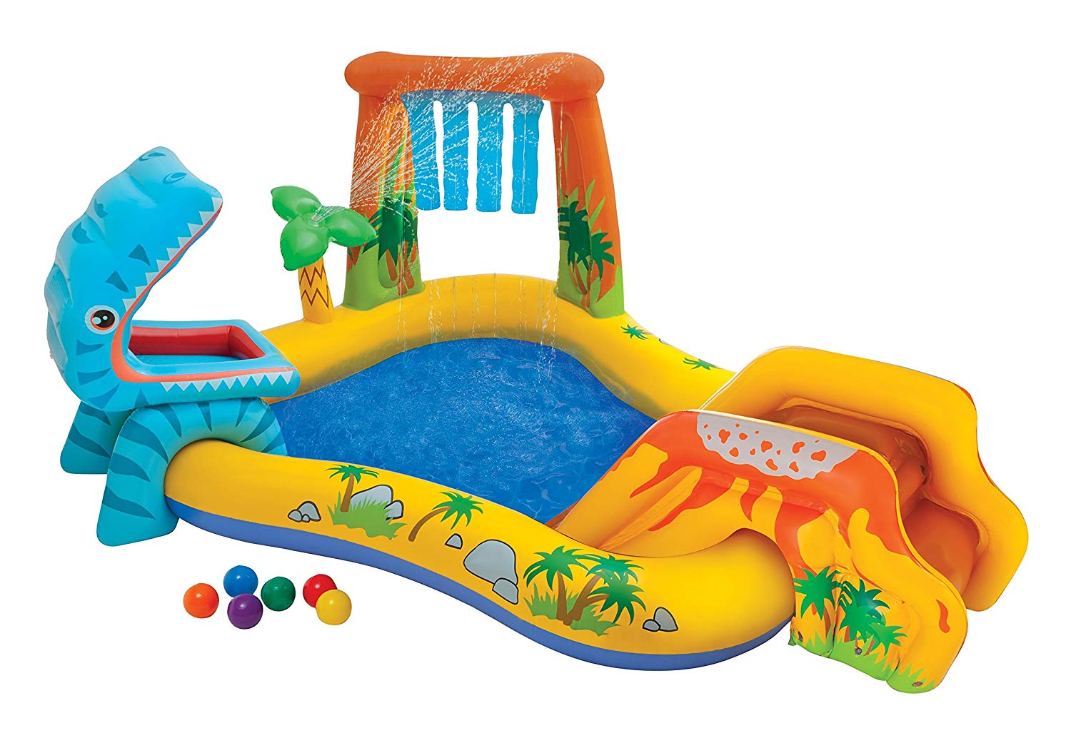 Intex Dinosaur Inflatable Play Center Best Kiddie Pools 