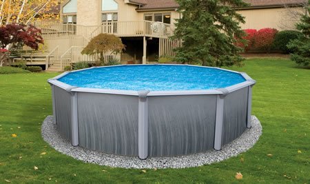 Blue Wave Martinique 18-foot Round by 52-inch Deep Steel Best Sidewall Swimming Pools