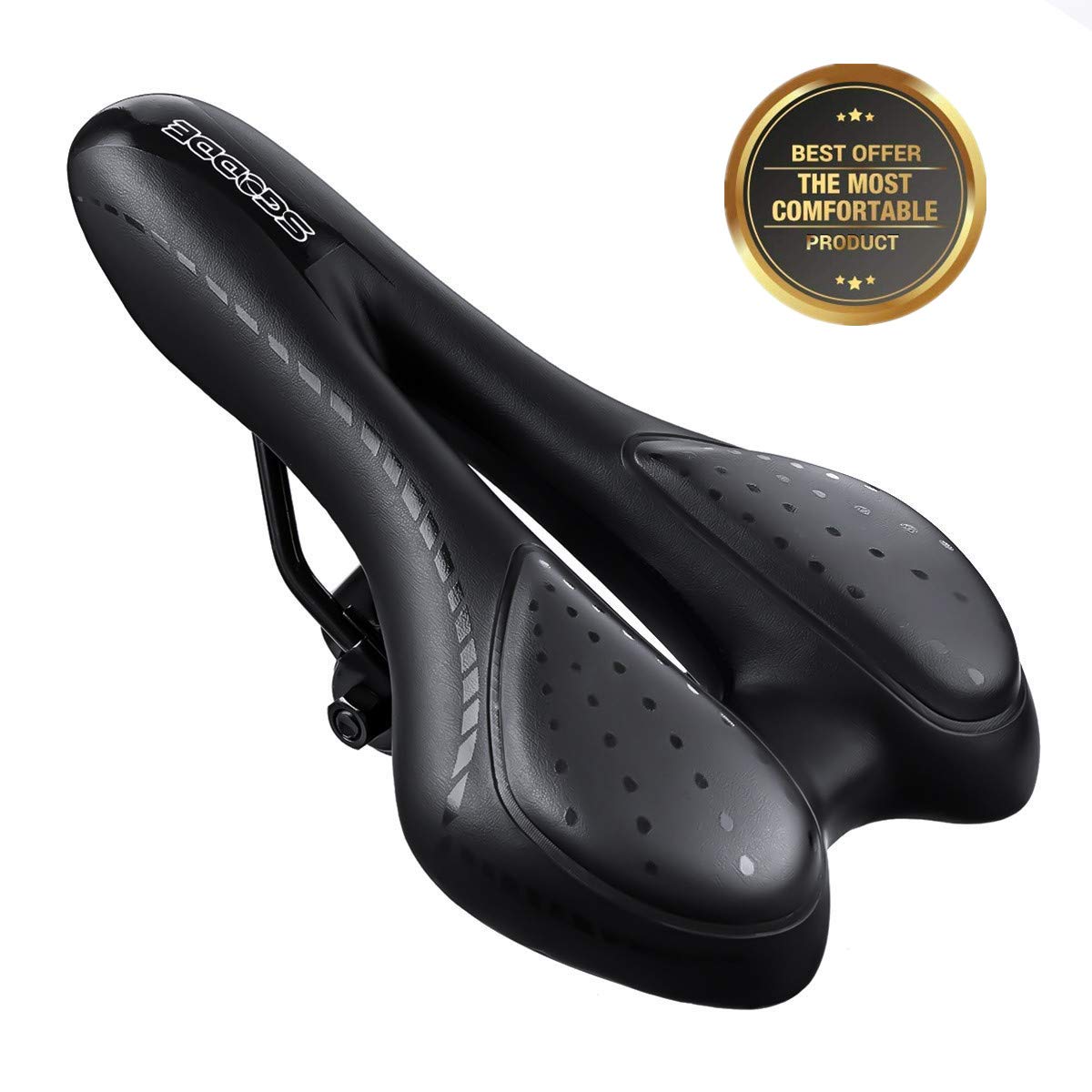 SGODDE Best Women's Road Bike Saddles 