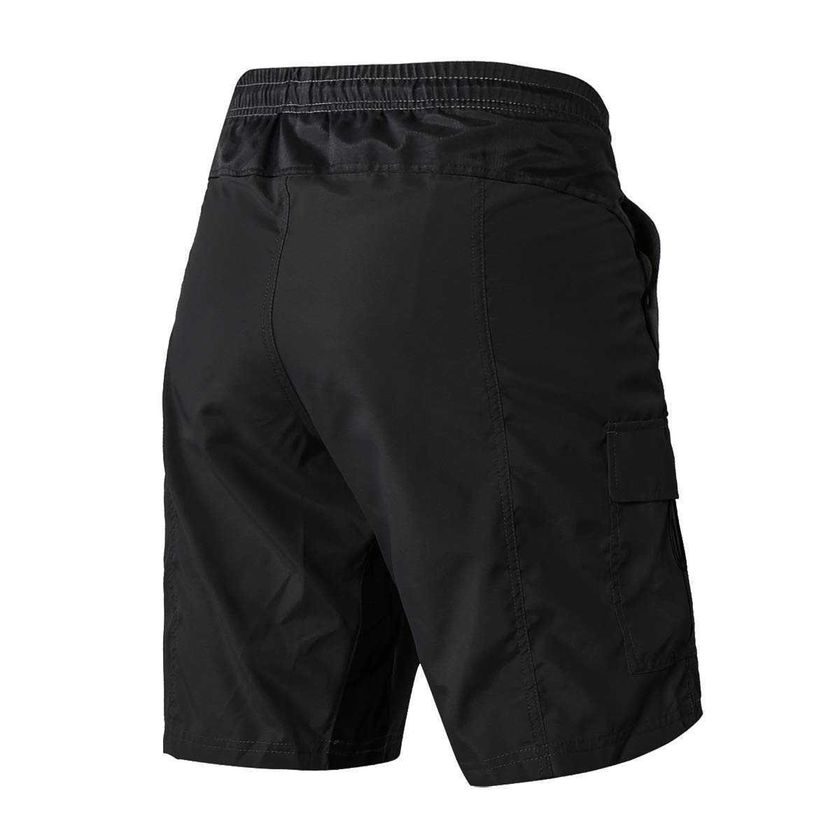 EZRUN Men's 3D Padded Mountain Bike Shorts