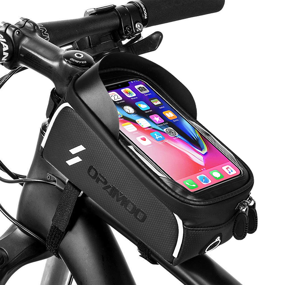 Opamoo Best  Bike Phone Mount Front Frame Bag
