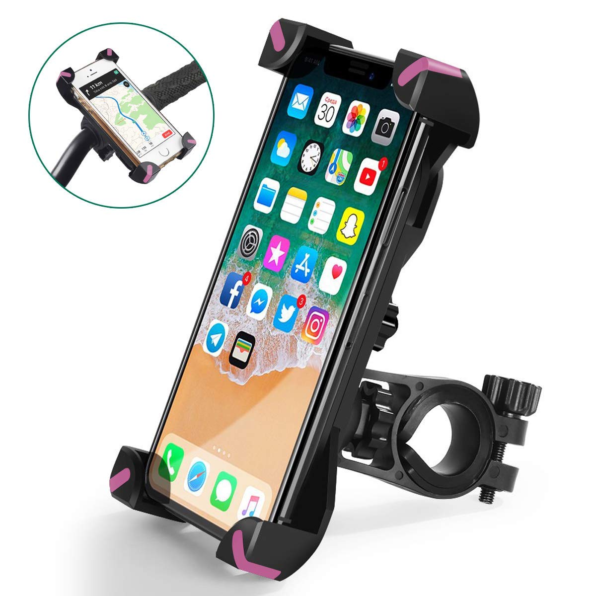 QMEET Best Bike Phone Mount