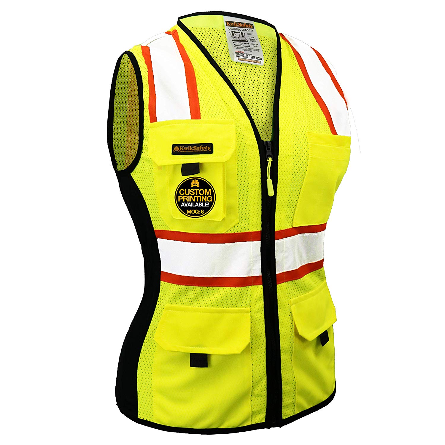 KwikSafety First Lady Reflective Vests for Women