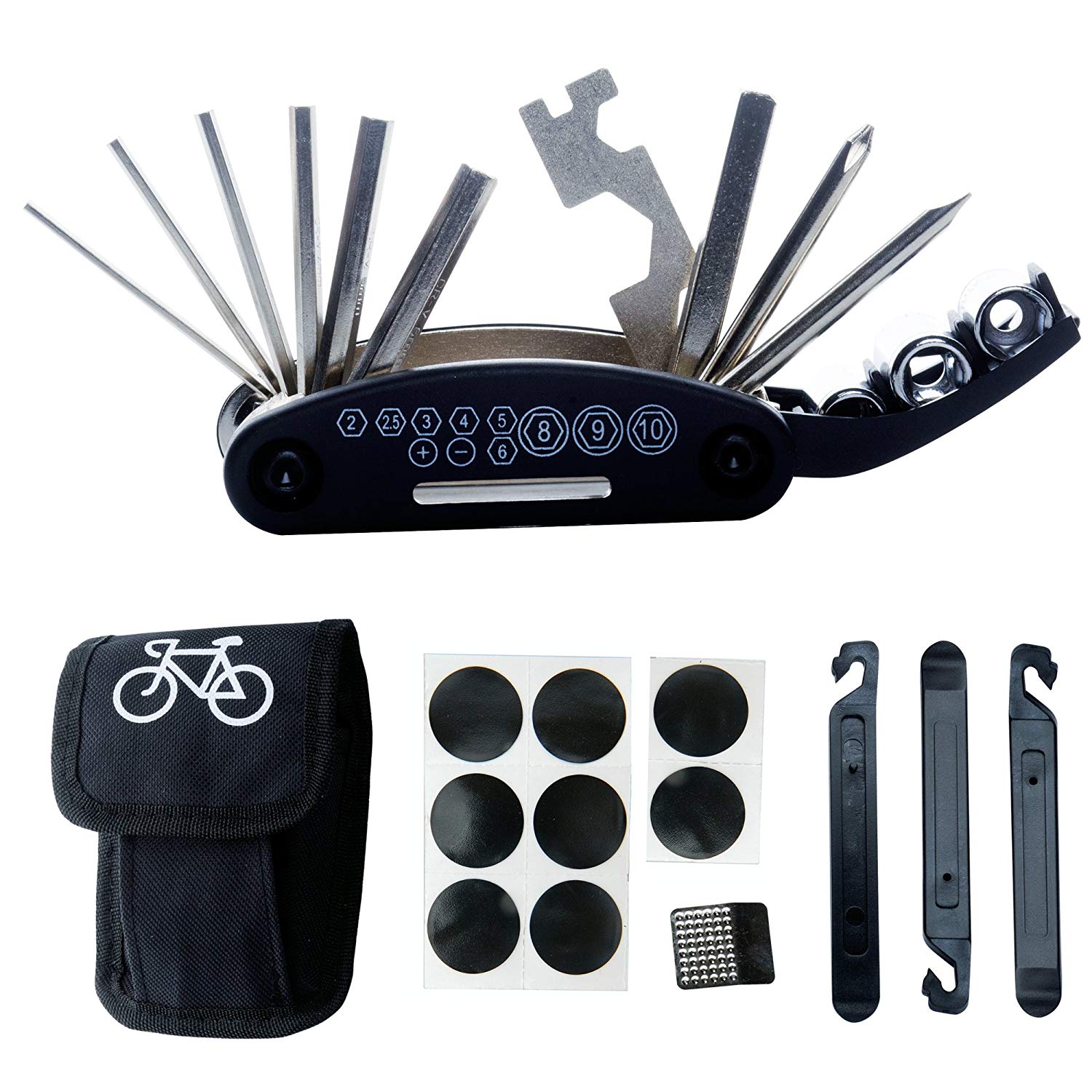 Daway Multi-Function Bicycle Repair Tool Kit