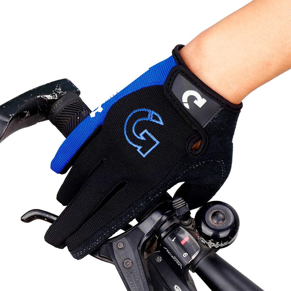 Gearonic Shockproof Men's Cycling Gloves