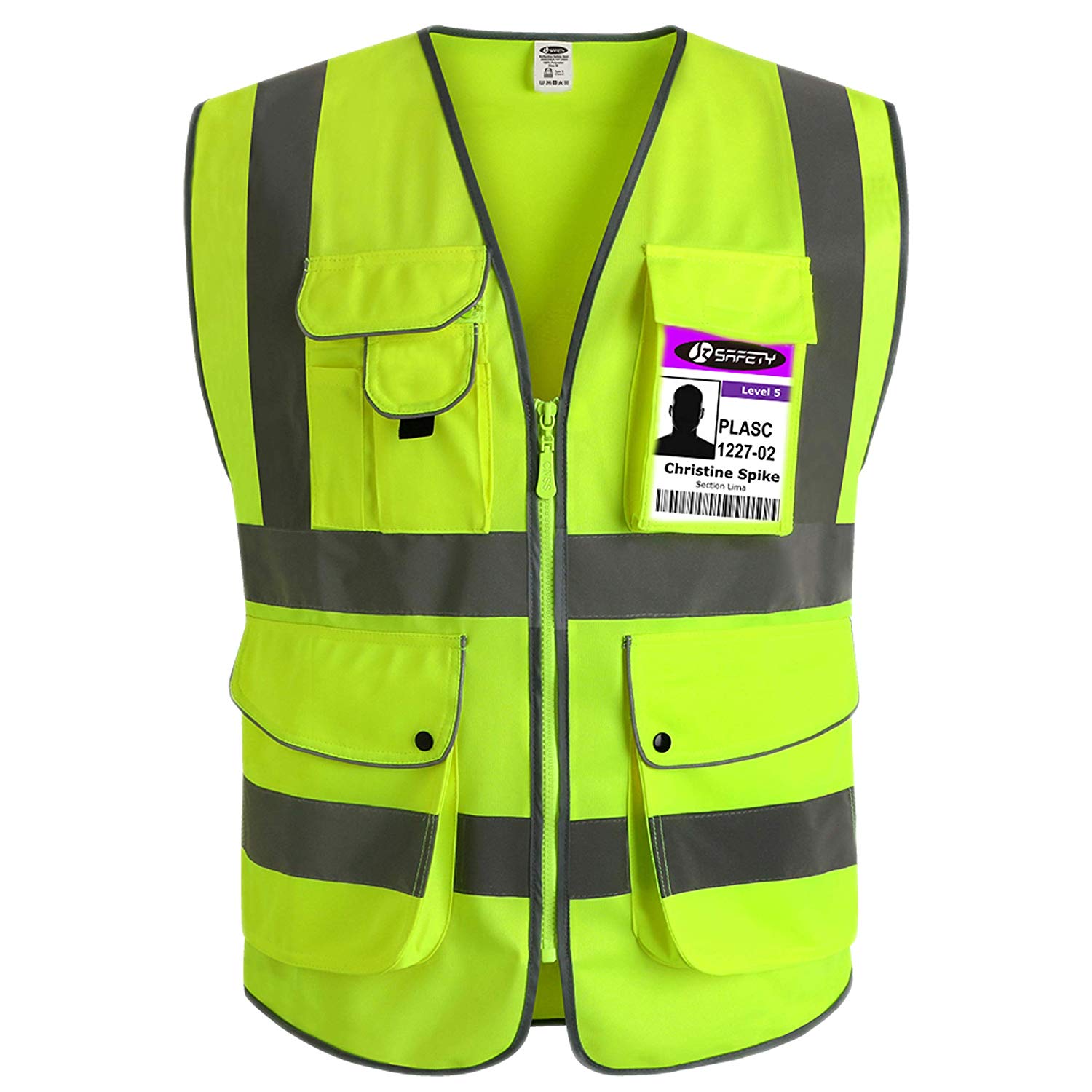 JKSafety Class 2 High Visibility Vest for Men