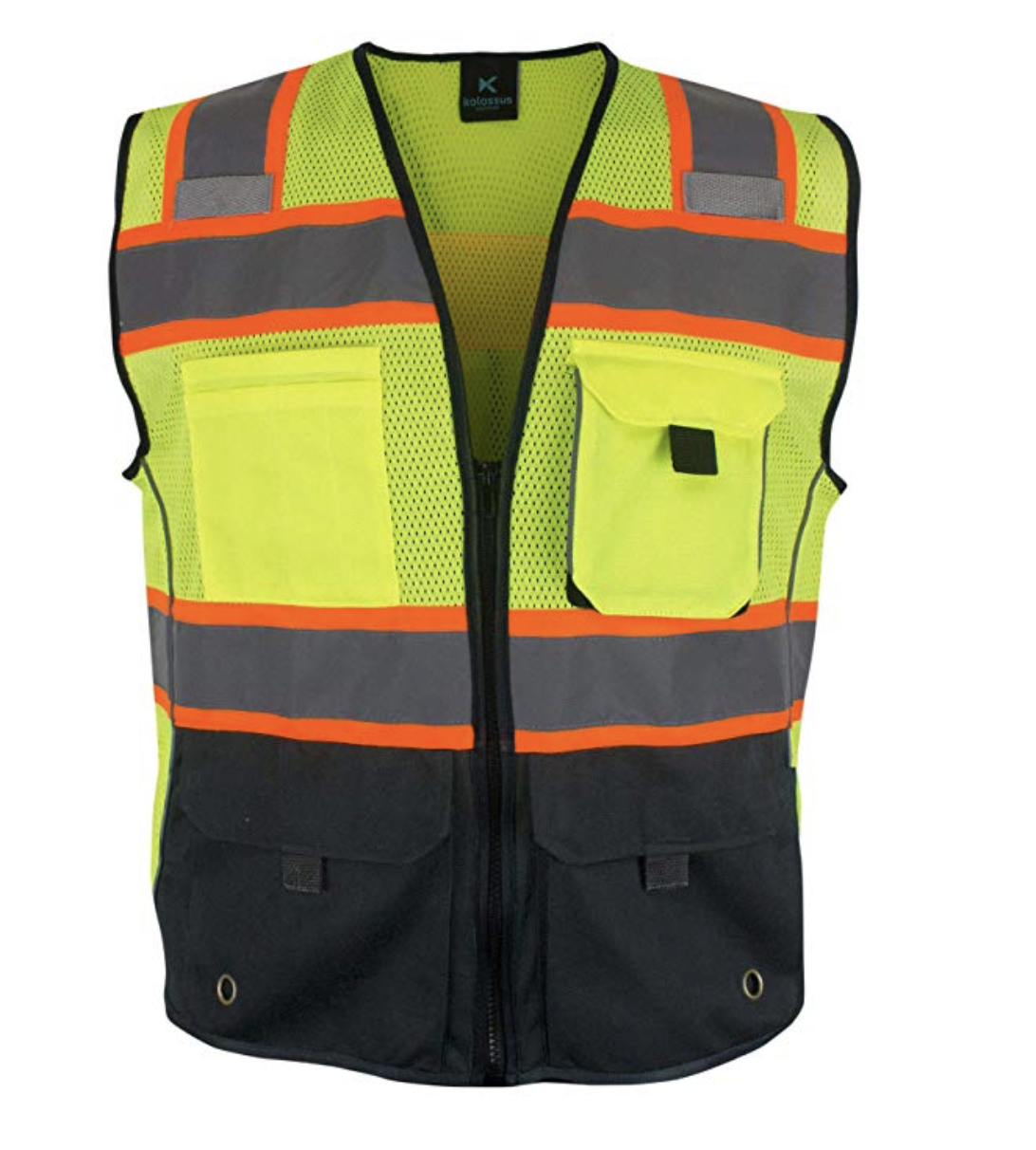 Kolossus Deluxe High Visibility Vest for Men
