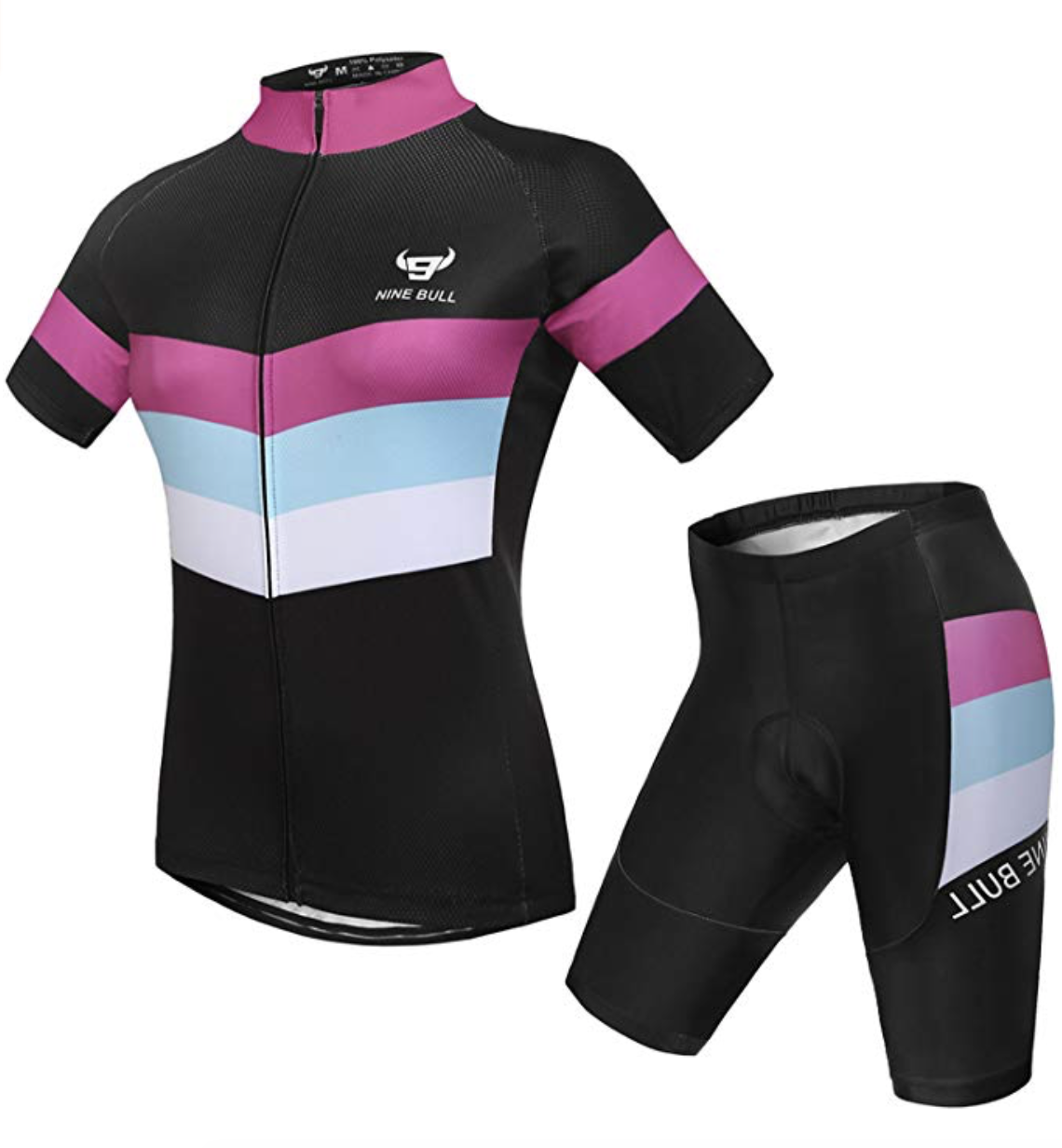 Nine Bull Women's Cycling Jersey Set