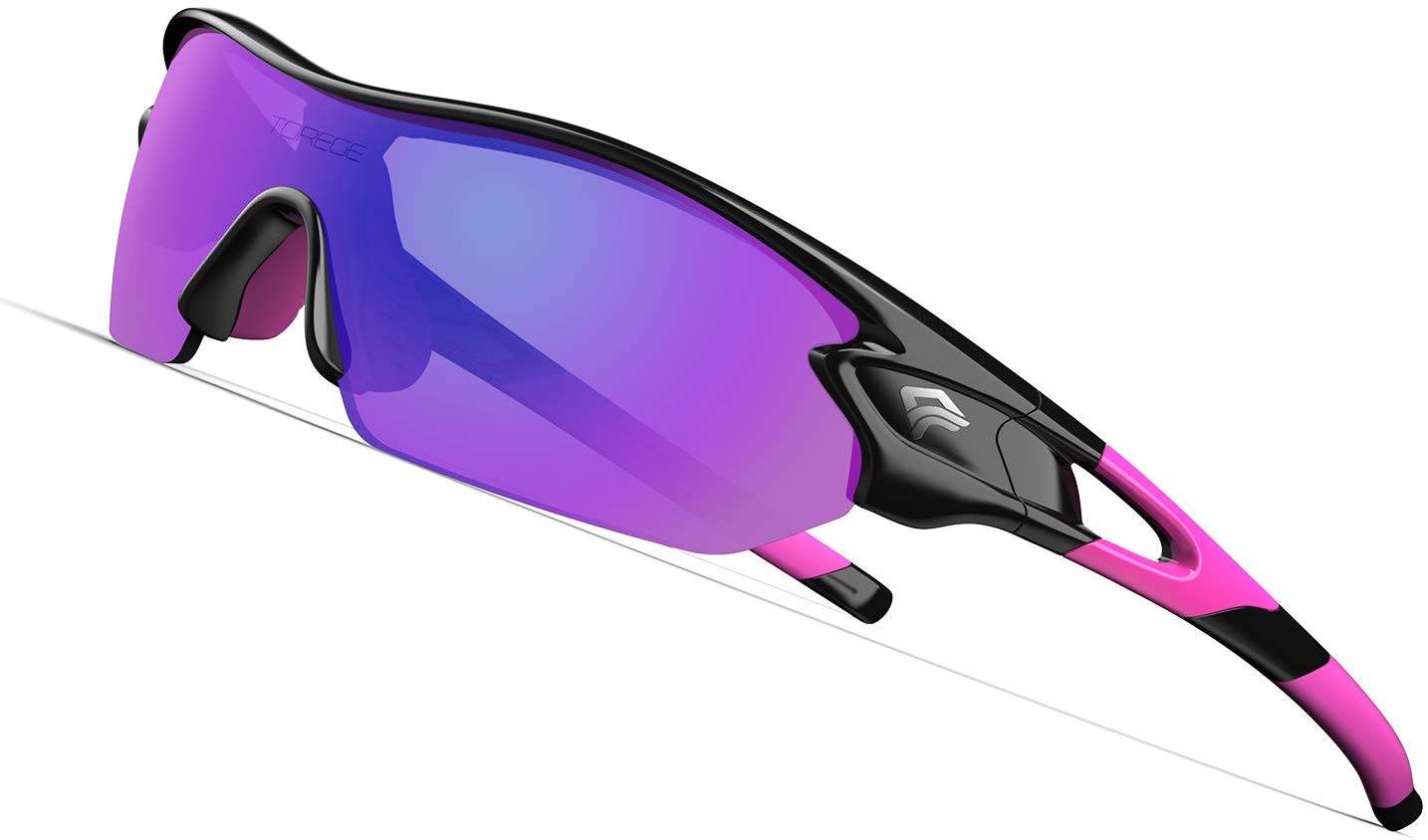 Torege Polarized Sports Cycling Sunglasses for Women 