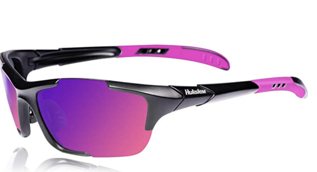 Hulislem S1 Sport Polarized Cycling Sunglasses for Women 