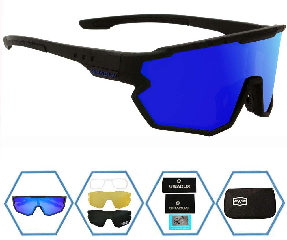 Gieadun Mens Cycling Sunglasses