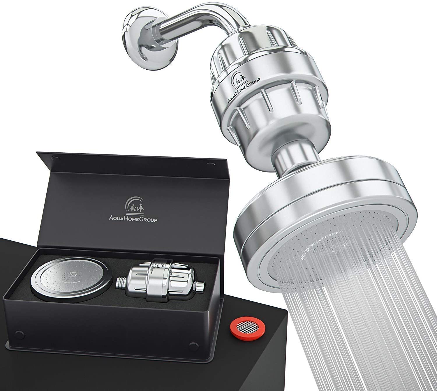 AquaHomeGroup Luxury Filtered Shower Head Set