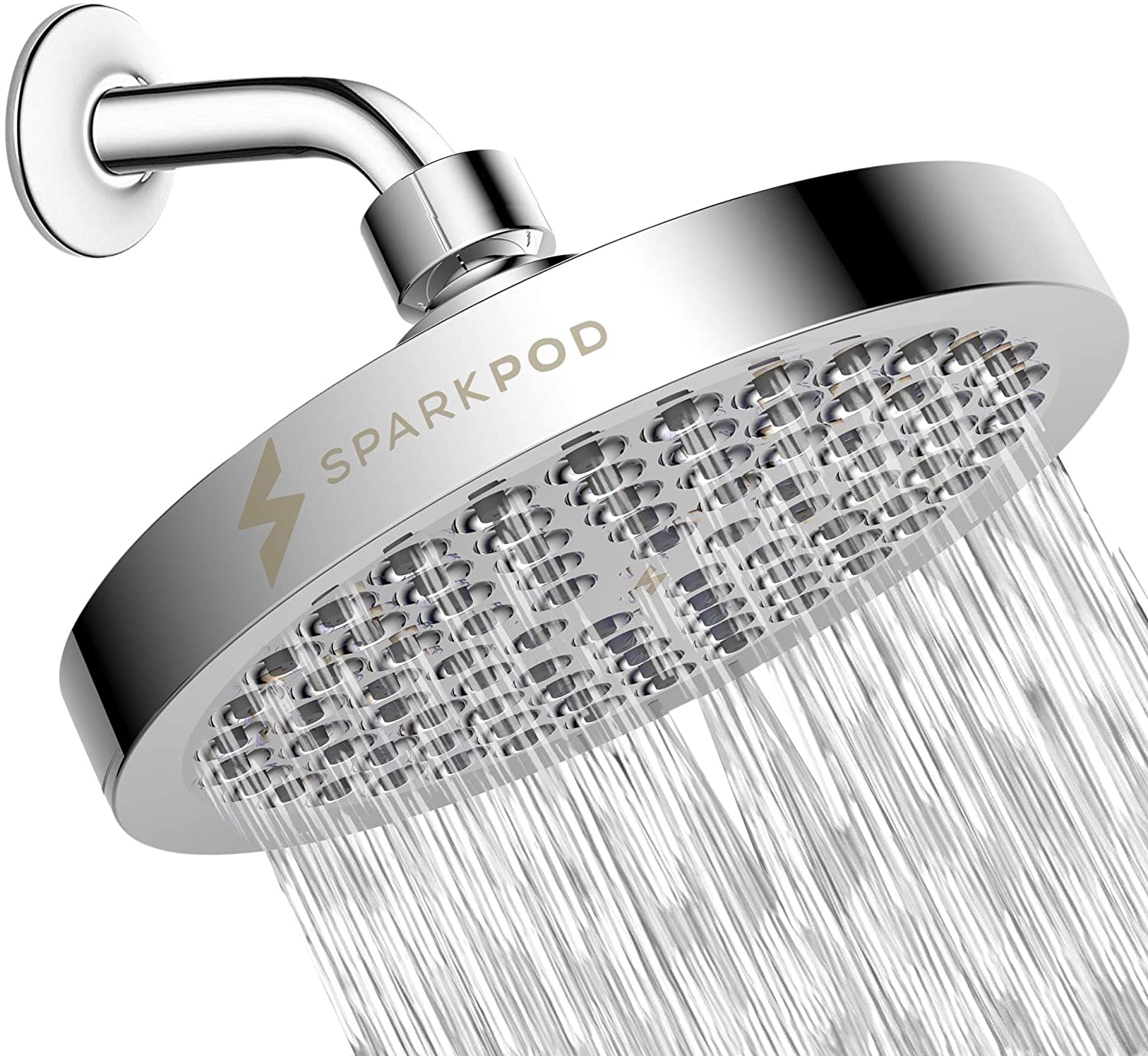 SparkPod High-Pressure Rain Shower Head